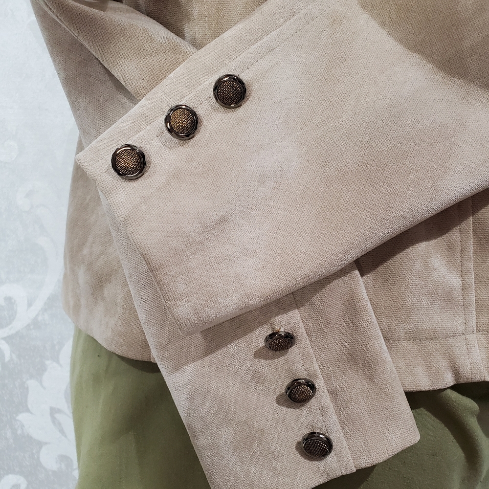 KATE ROSY Ruffle Peplum Soft Jacket - Picture 2 of 7